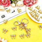 Bow Charms for Bracelet Jewelry Making Cute Bracelet Charms | 18Pcs, Bow Charms - Image 3