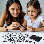 220 Pcs 10mm Round Crystal Glass Beads - Image 4
