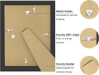5x7 Picture Frame with Real Glass, Wooden cute 5 x 7 Photo Frame with Wavy Mat - Image 4