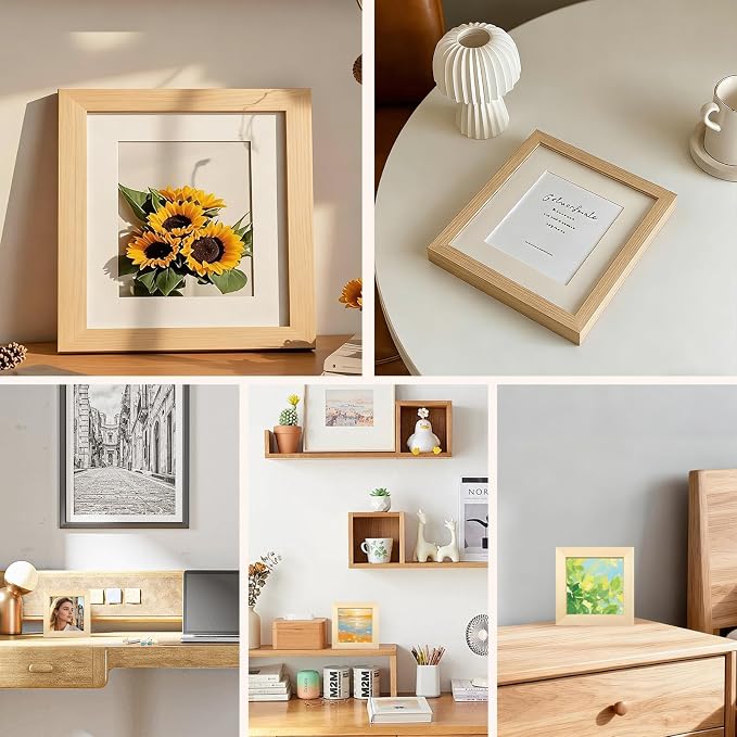 FSWCCK 15 Pack 5 x 5 inch Wood Panel Boards, Unfinished Wood Canvas Panels - Image 4