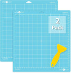 HTVRONT Light Grip Cutting Mats- 2 Pack Cutting Mat 12x12 Compatible by HTVRONT