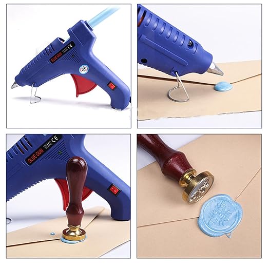 Gold Sealing Wax Sticks, HOSEALING 10pcs Glue Gun Sealing Wax Sticks - Image 7