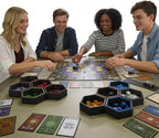Magnetic Board Game Storage Trays, Hexagonal Modular Organizer, Flexibility - Image 2