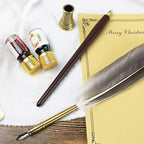 GIFTS Calligraphy Pen Set, 12-Piece Kit, 5 Nib & 5 Ink Set, Writing Quill Pen - Image 5