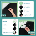 ilmagine Vinyl Matte Permanent Vinyl- 2 Rolls of 12'' x 20 FT Black and White - Image 6