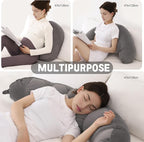 Peallow – Long Round Body Pillow - Image 6