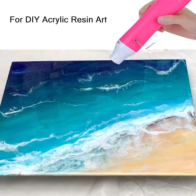Bubble Removing Tool for Epoxy Resin and Acrylic Art, DIY Glitter Tumblers - Image 3