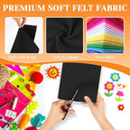 IONTACH 9" X 12" Felt Fabric Sheets 1.6mm Thick | Soft Felt - Image 4
