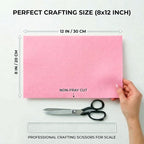 Pink Felt Fabric Sheets Stiff 20 Pcs 8" X 12", 1mm Thick Assorted Color Sewing - Image 2