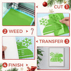 IModeur Glossy Green Permanent Vinyl - Image 4