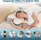 Cervical Neck Pillow for Pain Relief, Ergonomic Side Sleeper Pillow for Sleeping - Image 2