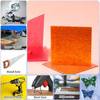 Geetery 30 Pcs Pearlescent Acrylic Sheets 1/8 Thickness Acrylic Sheets - Image 5