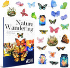 Transparent Butterflies Fairy Sticker Book by Dwpetzo