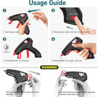 Cordless Hot Glue Gun, 20W Hot Glue Gun - Image 6