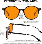 LIKSMU Blue Light Blocking Glasses Computer Gaming TV Phone Sleeping Glasses - Image 4