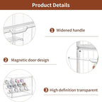 Clear Acrylic Display Case Upgrade 4 Tier Figure Display Case - Image 5