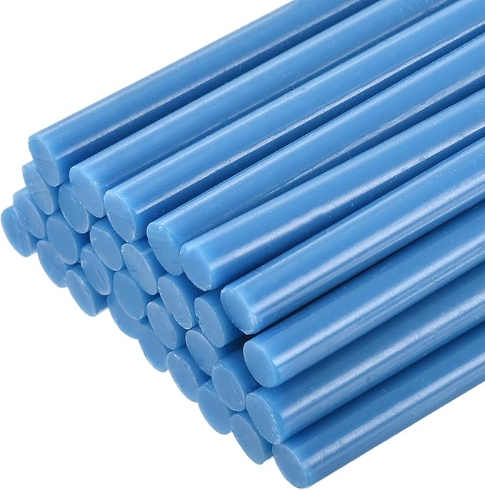 uxcell 30pcs 7mm x 200mm Full Size Hot Glue Gun Sticks 8-inch x 0.27-inch High by uxcell