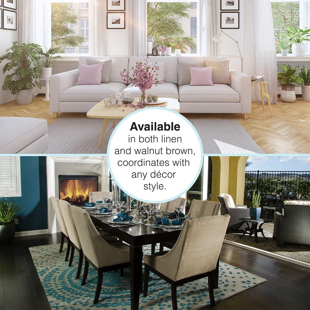 SOFTTOUCH 1 1/2" Round Heavy Duty Felt Furniture Pads for Hardwood, Beige (24 Pack)