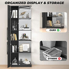 VersionTECH. Glass Display Cabinet - Image 7