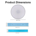 3pcs Ceramic Shrinkage Scale Ruler, Clay Sculpture Measuring Rulers Calipers - Image 2