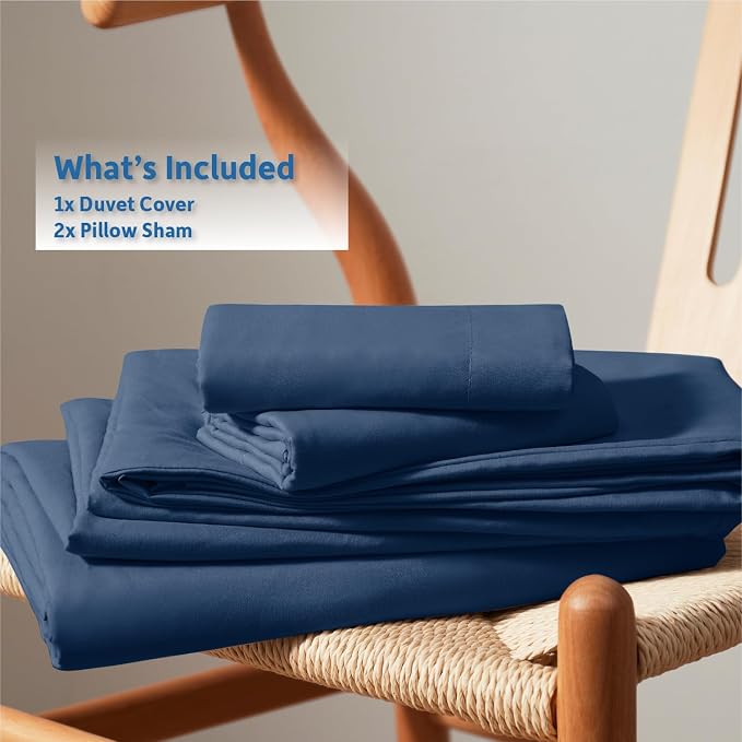 Nestl Navy Blue Duvet Cover Full Size - Image 9