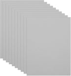 PATIKIL 10 Pcs Gray EVA Foam Sheets, 12 x 8 Inches Foam Sheets by PATIKIL