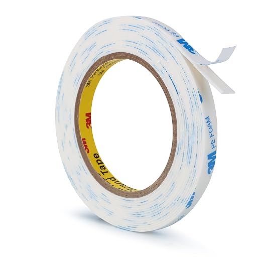 3M Double Sided Tape 0.39"×16.5Ft No Damage Double Sided Wall Tape | Heavy Duty by 3MFullRangeProducts