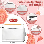 Legigo Blank Canvas Bag Zipper Pouch Makeup Bags Bulk - Image 2