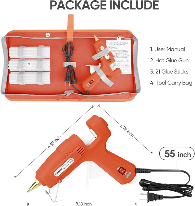 ROMECH Full Size Hot Glue Gun - Image 5