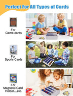 4 Pack Sports Card Boxes 3120 Count Cardboard Card Storage Box White Bulk Card - Image 5