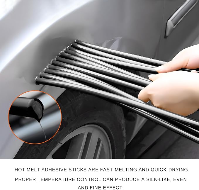 32PCS Dent Repair Glue Sticks, 0.43" Dia×8" Long PDR Glues Paintless Auto Body - Image 5