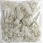REAL MOHAIR LOCKS. Organic Natural White Wool Fiber - Image 3