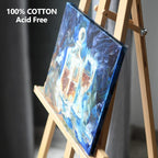 GOTIDEAL 10Pcs Black Stretched Canvases - Image 6