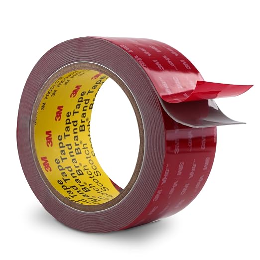 3M Double Sided Tape Heavy Duty 2" x 15.4Ft Grey | Foam Mounting Tape Waterproof by 3MFullRangeProducts