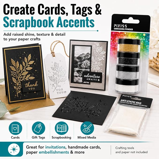 Pixiss Embossing Kit with Anti Static Bag - Image 5