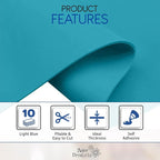 Adhesive Light Blue EVA Foam Sheets - Image 3