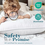 viewstar Bed Pillows King Sizes Set of 2, Hotel Quality Cooling Down - Image 8