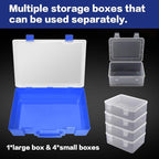 ALCYON 1600+ Trading Card Storage Box, Waterproof Plastic TCG Card Organizer - Image 4