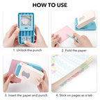 BAOFALI Tab Punch Whale-Tail Tab Punch Maker Puncher - Image 3