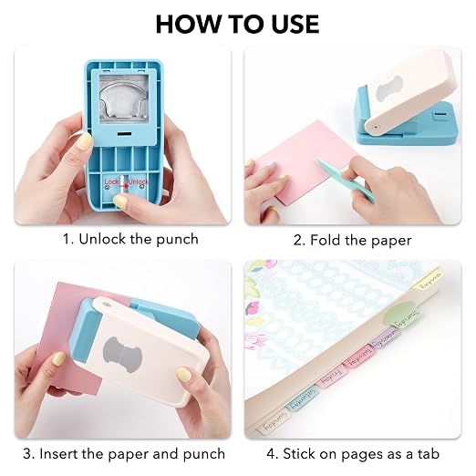 BAOFALI Tab Punch Whale-Tail Tab Punch Maker Puncher - Image 3