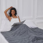 Sherpa Weighted Blanket for Adults, 10 lbs Furry Bed Blanket for Deep Sleep - Image 4