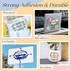 VINYL FROG Permanent Adhesive Vinyl Bundle 20 Pack Glossy Permanent Vinyl - Image 4