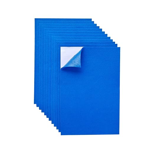 Jtnohx Self Adhesive Felt Sheets, 12 Pieces Felt Fabric - Image 3