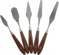 5-Piece Icing Spatula Set, Stainless Steel Cake Frosting Spatulas & Palette by syihah