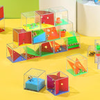 Lenwen 48 Pieces Brain Teaser Puzzles Cubes mini Puzzle Party Favors Goodie - Image 5