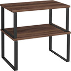 SONGMICS Cabinet Organizer Shelf, Kitchen Storage, Spice Rack, Expandable by Unknown
