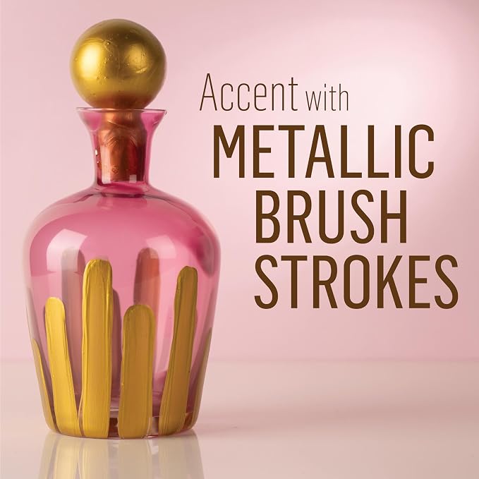 FolkArt Murano Metallic Acrylic Glass Paint, 2 fl oz - Image 6