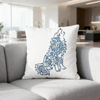 TIAMECH A4 Reusable Mandala Wolf Stencil - Image 5