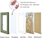 Vittanly 5x7 Picture Frames Set of 2, Ornate Vintage Photo Frame - Image 5