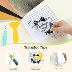 HTVRONT Permanent Vinyl 8-Pack for Crafters Textured Matte | Waterproof - Image 6